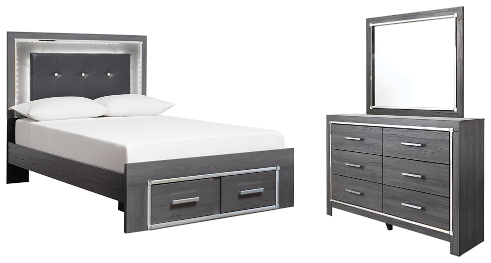 Lodanna Full Panel Bed with 2 Storage Drawers with Mirrored Dresser Furniture Mart - online today or in-store at our location in Duluth, Ga. Furniture Mart Georgia. View our lowest price today. Shop Now.