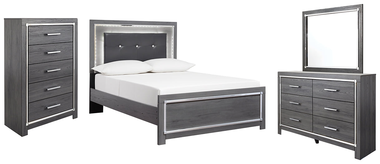 Lodanna Full Panel Bed with Mirrored Dresser and Chest Furniture Mart - online today or in-store at our location in Duluth, Ga. Furniture Mart Georgia. View our lowest price today. Shop Now.