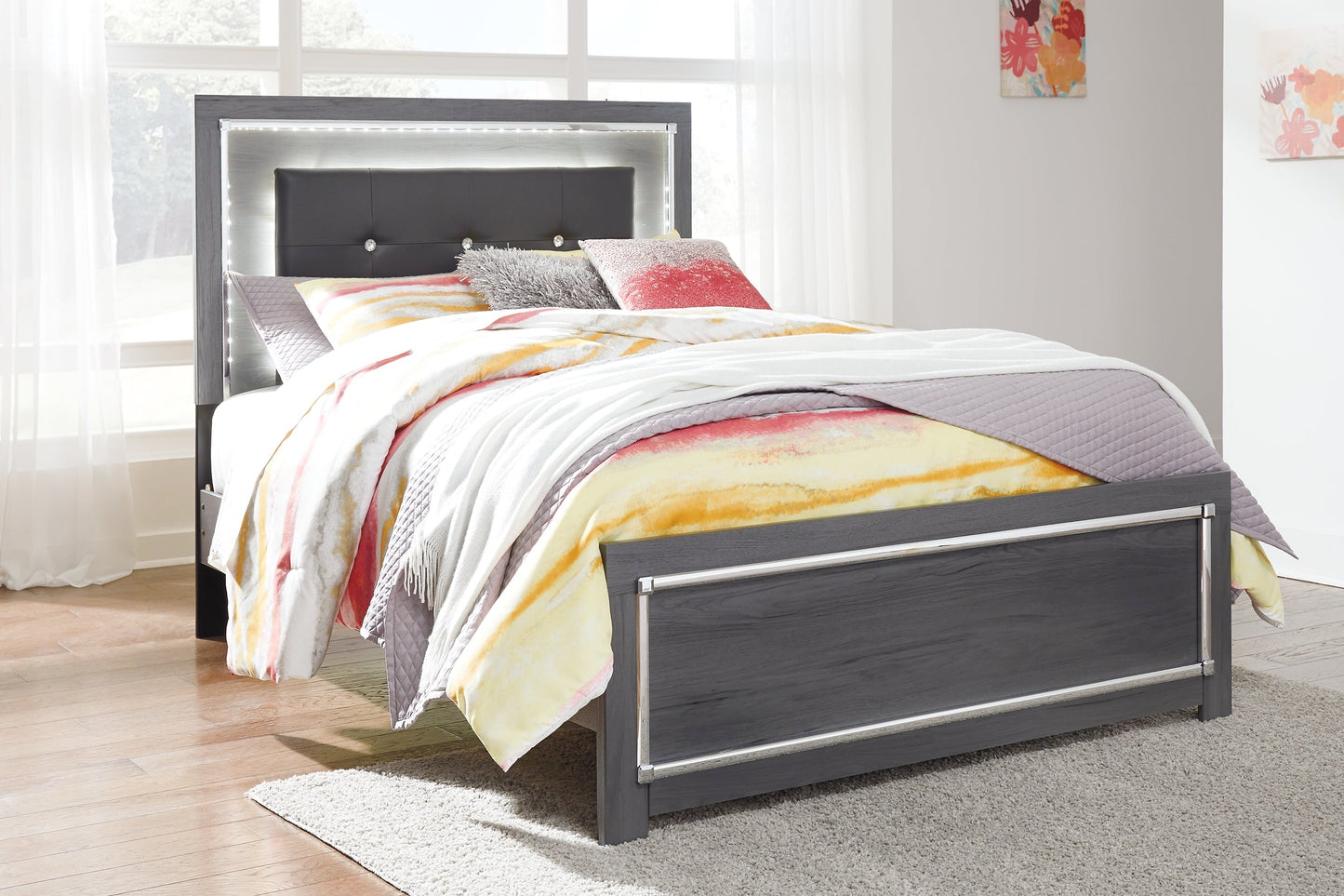 Lodanna Full Panel Bed with Mirrored Dresser and Chest Furniture Mart - online today or in-store at our location in Duluth, Ga. Furniture Mart Georgia. View our lowest price today. Shop Now.