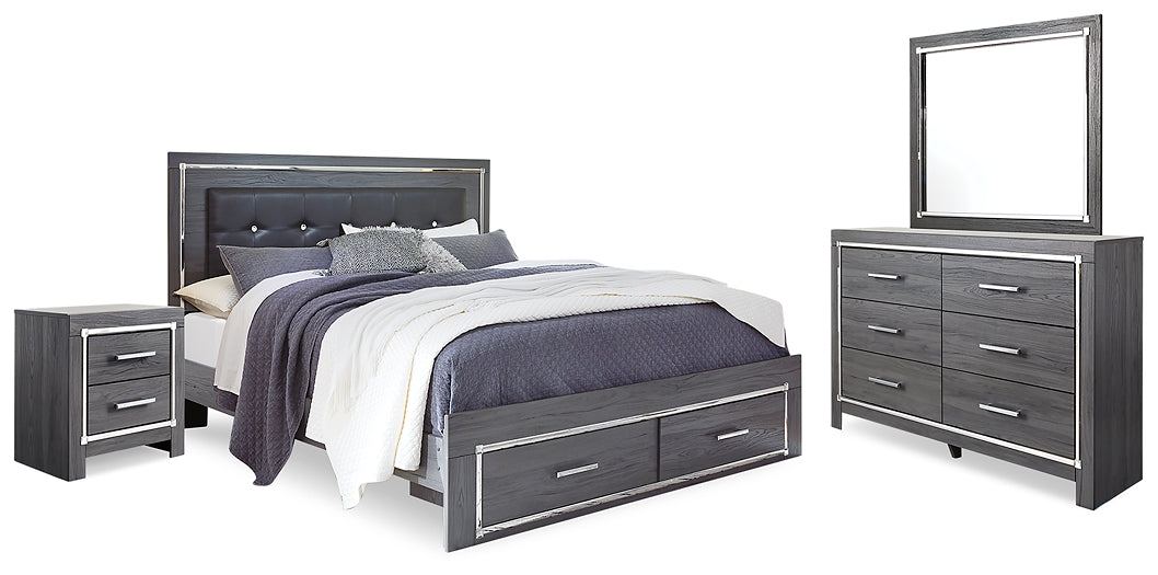 Lodanna Queen Panel Bed with Mirrored Dresser and Nightstand Furniture Mart - online today or in-store at our location in Duluth, Ga. Furniture Mart Georgia. View our lowest price today. Shop Now.