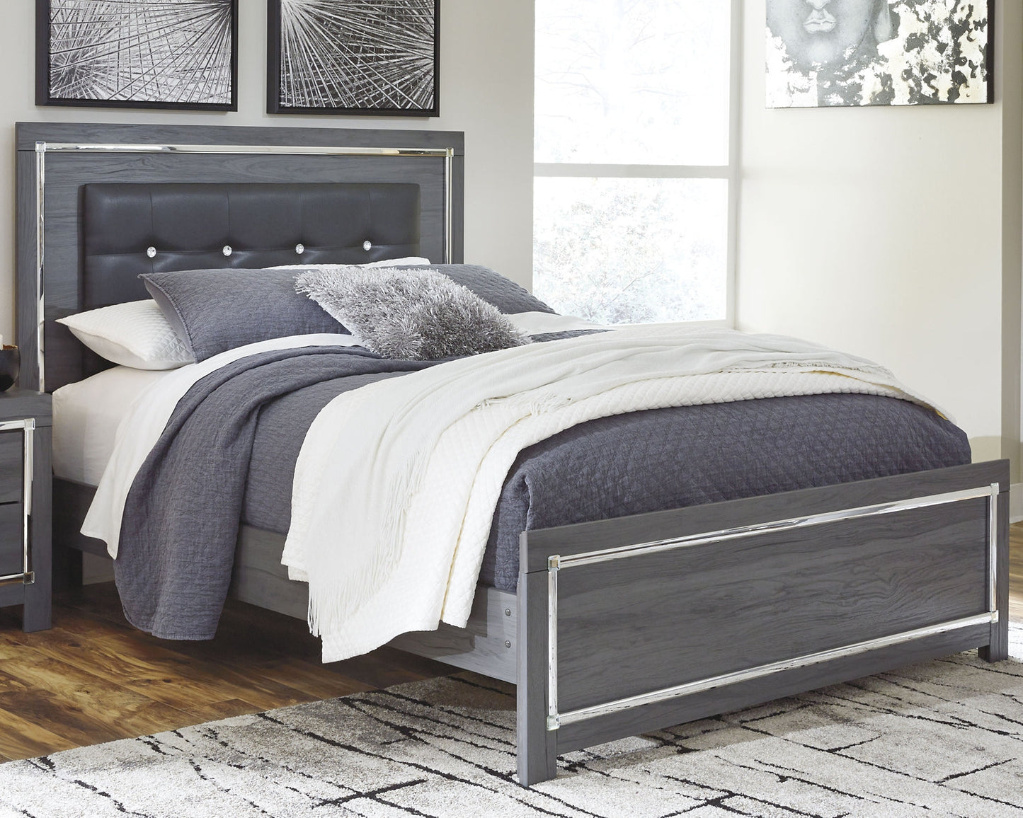 Lodanna Queen Panel Bed with Mirrored Dresser and Nightstand Furniture Mart - online today or in-store at our location in Duluth, Ga. Furniture Mart Georgia. View our lowest price today. Shop Now.