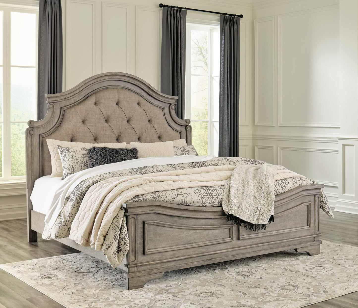 Lodenbay California King Panel Bed with Mirrored Dresser and Chest Furniture Mart - online today or in-store at our location in Duluth, Ga. Furniture Mart Georgia. View our lowest price today. Shop Now.