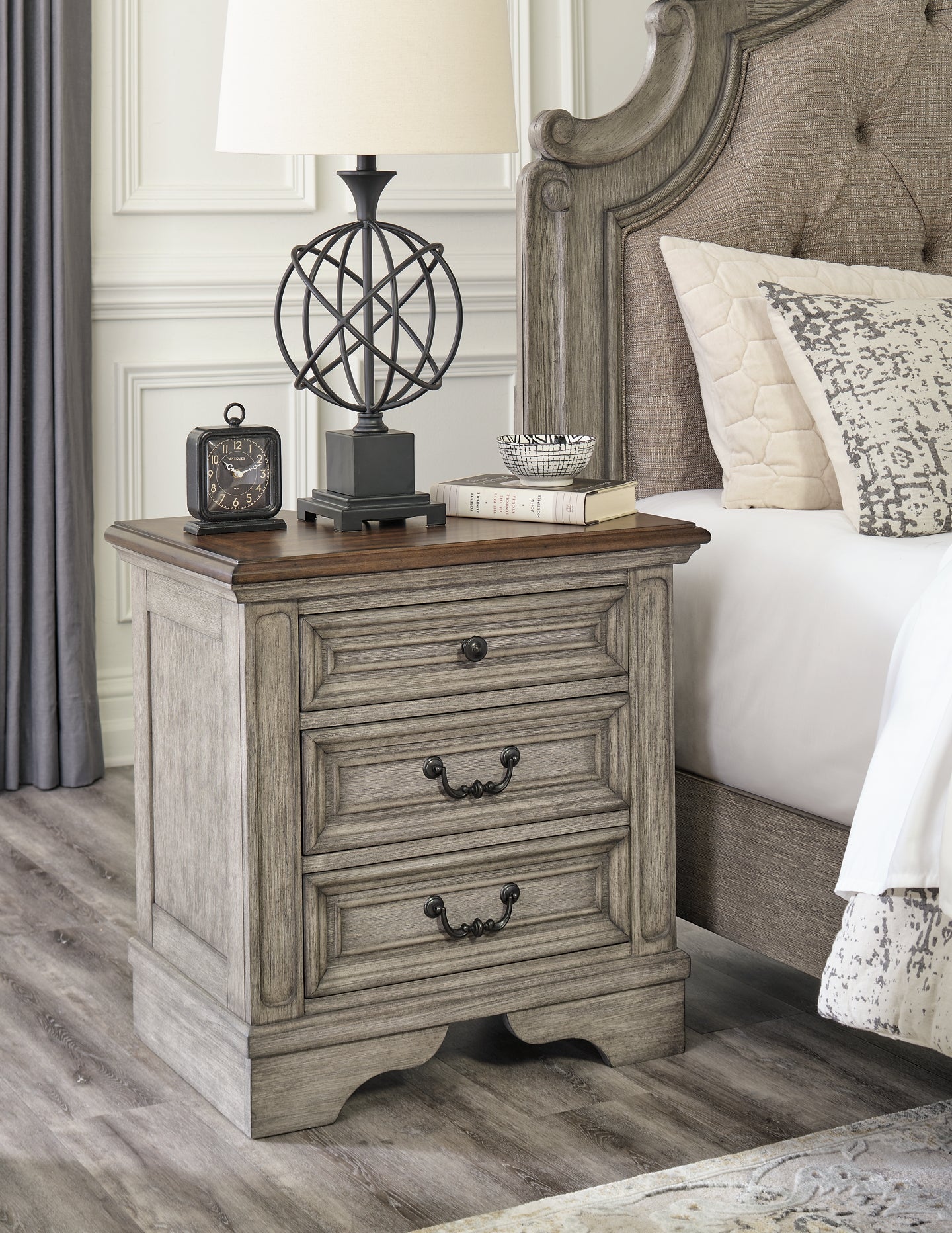 Lodenbay Three Drawer Night Stand Furniture Mart - online today or in-store at our location in Duluth, Ga. Furniture Mart Georgia. View our lowest price today. Shop Now.