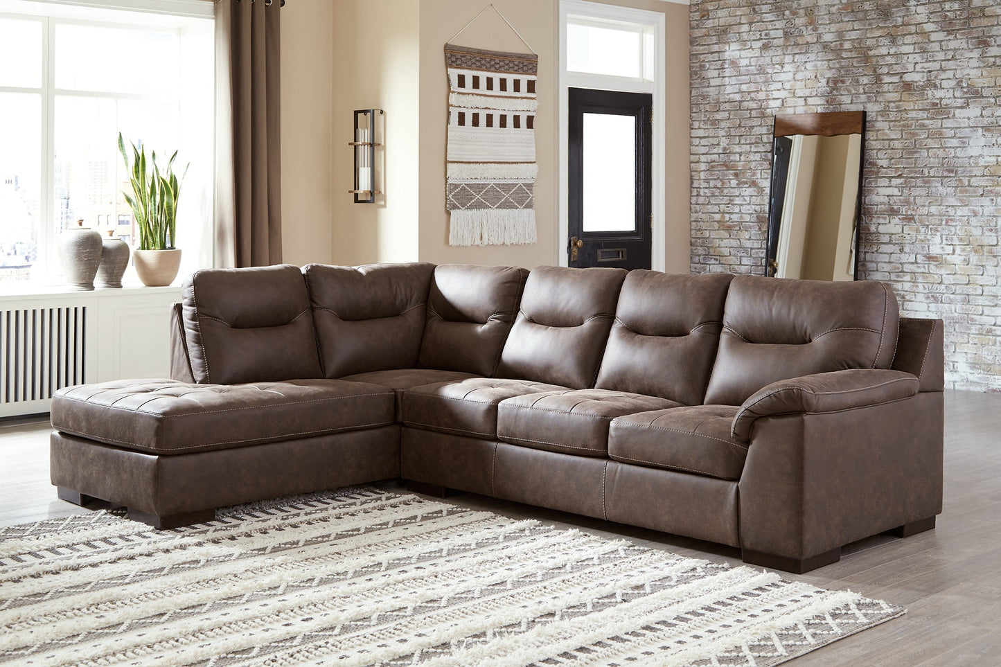 Maderla 2-Piece Sectional with Chaise Furniture Mart -  online today or in-store at our location in Duluth, Ga. Furniture Mart Georgia. View our lowest price today. Shop Now. 