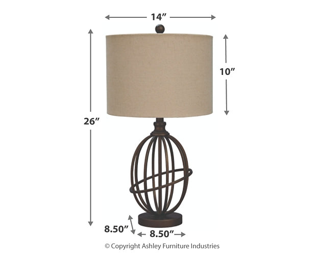 Manasa Metal Table Lamp (1/CN) Furniture Mart - online today or in-store at our location in Duluth, Ga. Furniture Mart Georgia. View our lowest price today. Shop Now.
