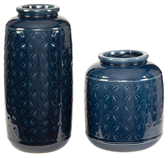Marenda Vase Set (2/CN) Furniture Mart -  online today or in-store at our location in Duluth, Ga. Furniture Mart Georgia. View our lowest price today. Shop Now. 