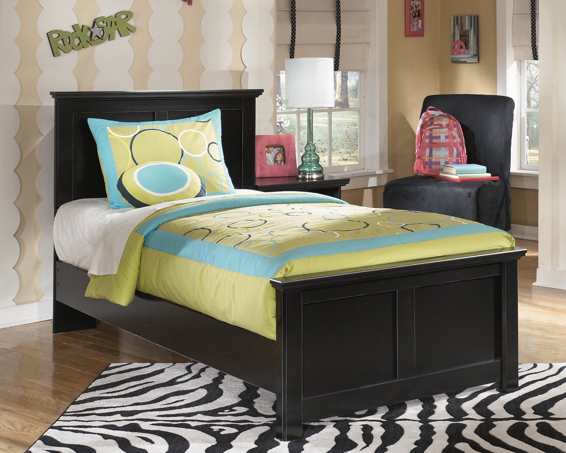 Maribel Twin Panel Bed with Mirrored Dresser and 2 Nightstands Furniture Mart -  online today or in-store at our location in Duluth, Ga. Furniture Mart Georgia. View our lowest price today. Shop Now. 