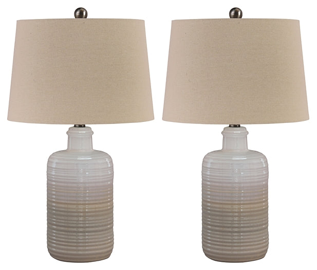 Marnina Ceramic Table Lamp (2/CN) Furniture Mart - online today or in-store at our location in Duluth, Ga. Furniture Mart Georgia. View our lowest price today. Shop Now.
