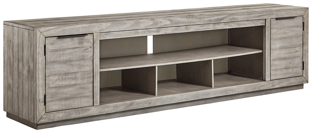 Naydell XL TV Stand w/Fireplace Option Furniture Mart - online today or in-store at our location in Duluth, Ga. Furniture Mart Georgia. View our lowest price today. Shop Now.