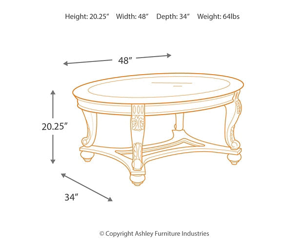 Norcastle Oval Cocktail Table Furniture Mart - online today or in-store at our location in Duluth, Ga. Furniture Mart Georgia. View our lowest price today. Shop Now.