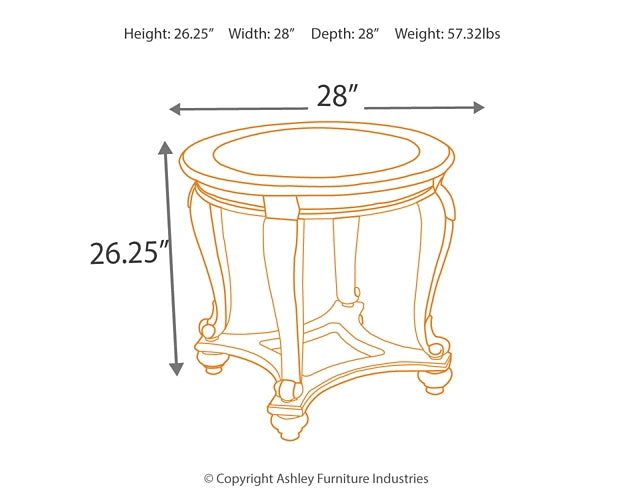 Norcastle Round End Table Furniture Mart - online today or in-store at our location in Duluth, Ga. Furniture Mart Georgia. View our lowest price today. Shop Now.