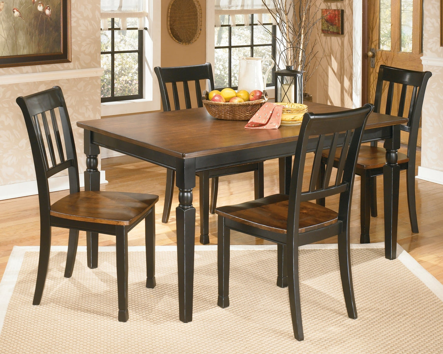 Owingsville Dining Table and 4 Chairs Furniture Mart - online today or in-store at our location in Duluth, Ga. Furniture Mart Georgia. View our lowest price today. Shop Now.