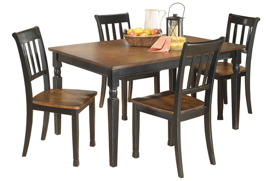 Owingsville Dining Table and 4 Chairs Furniture Mart -  online today or in-store at our location in Duluth, Ga. Furniture Mart Georgia. View our lowest price today. Shop Now.