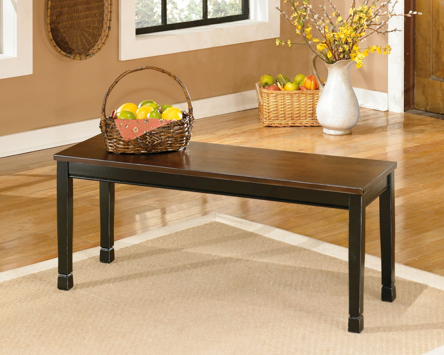 Owingsville Dining Table and 4 Chairs and Bench Furniture Mart - online today or in-store at our location in Duluth, Ga. Furniture Mart Georgia. View our lowest price today. Shop Now.