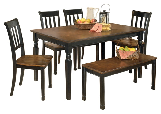 Owingsville Dining Table and 4 Chairs and Bench Furniture Mart - online today or in-store at our location in Duluth, Ga. Furniture Mart Georgia. View our lowest price today. Shop Now.