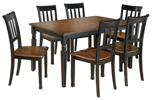 Owingsville Dining Table and 6 Chairs Furniture Mart -  online today or in-store at our location in Duluth, Ga. Furniture Mart Georgia. View our lowest price today. Shop Now.