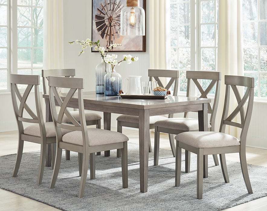 Parellen Dining Table and 6 Chairs Furniture Mart - online today or in-store at our location in Duluth, Ga. Furniture Mart Georgia. View our lowest price today. Shop Now.