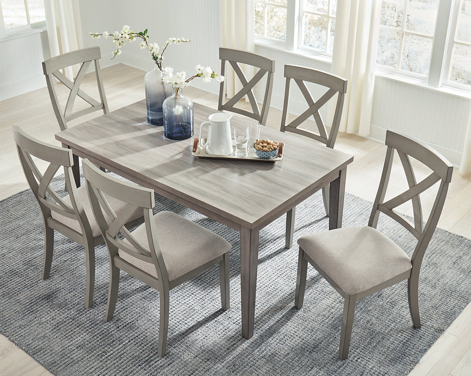 Parellen Dining Table and 6 Chairs Furniture Mart - online today or in-store at our location in Duluth, Ga. Furniture Mart Georgia. View our lowest price today. Shop Now.