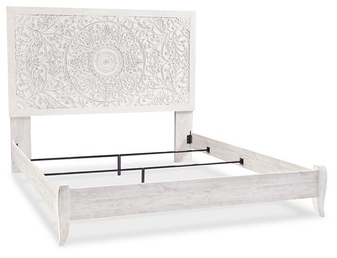 Paxberry King Panel Bed with Mirrored Dresser, Chest and Nightstand Furniture Mart - online today or in-store at our location in Duluth, Ga. Furniture Mart Georgia. View our lowest price today. Shop Now.