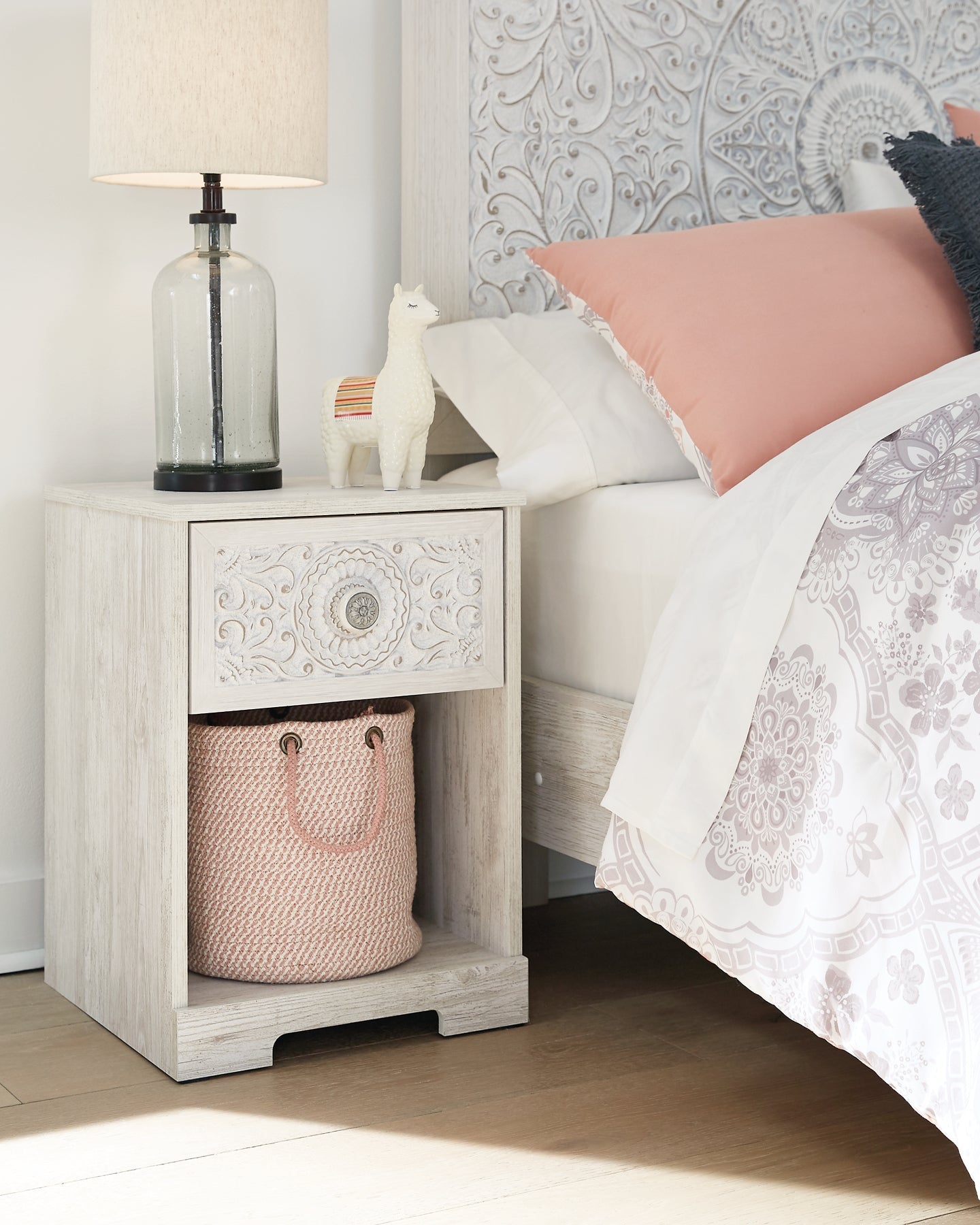 Paxberry One Drawer Night Stand Furniture Mart - online today or in-store at our location in Duluth, Ga. Furniture Mart Georgia. View our lowest price today. Shop Now.