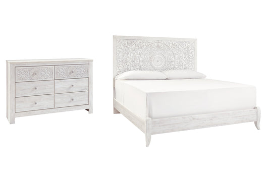 Paxberry Queen Panel Bed with Dresser Furniture Mart -  online today or in-store at our location in Duluth, Ga. Furniture Mart Georgia. View our lowest price today. Shop Now. 
