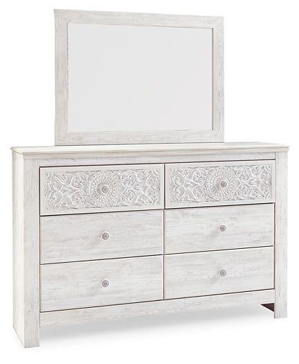 Paxberry Queen Panel Bed with Mirrored Dresser and Nightstand Furniture Mart - online today or in-store at our location in Duluth, Ga. Furniture Mart Georgia. View our lowest price today. Shop Now.