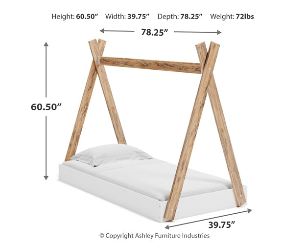 Piperton Twin Tent Complete Bed in Box Furniture Mart -  online today or in-store at our location in Duluth, Ga. Furniture Mart Georgia. View our lowest price today. Shop Now. 