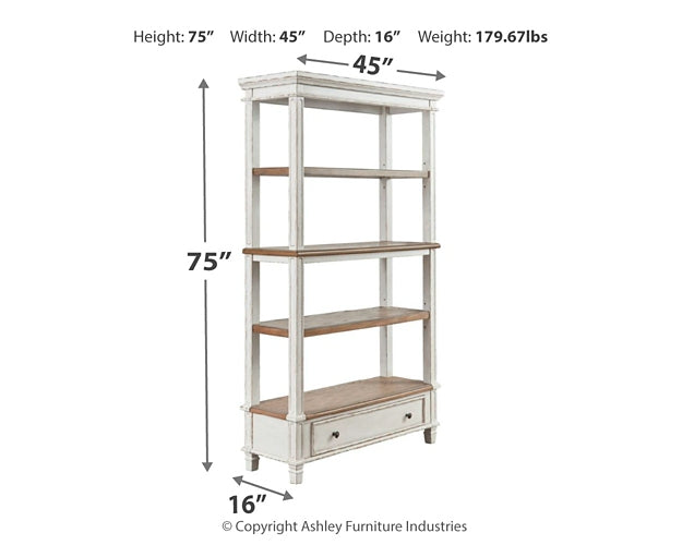 Realyn Bookcase Furniture Mart - online today or in-store at our location in Duluth, Ga. Furniture Mart Georgia. View our lowest price today. Shop Now.