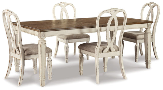 Realyn Dining Table and 4 Chairs Furniture Mart -  online today or in-store at our location in Duluth, Ga. Furniture Mart Georgia. View our lowest price today. Shop Now.
