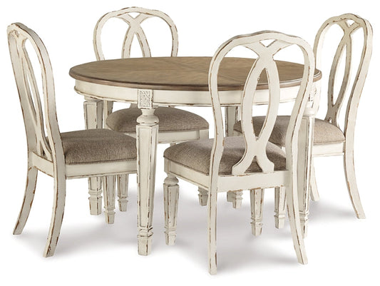Realyn Dining Table and 4 Chairs Furniture Mart -  online today or in-store at our location in Duluth, Ga. Furniture Mart Georgia. View our lowest price today. Shop Now.