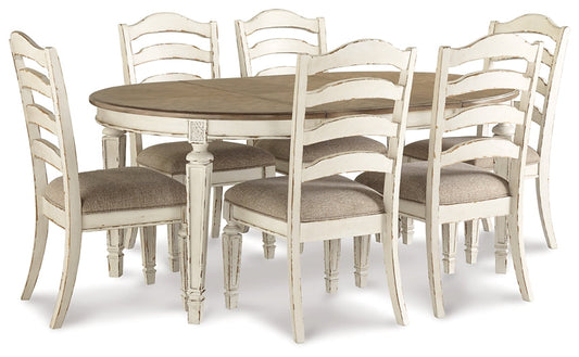 Realyn Dining Table and 6 Chairs Furniture Mart -  online today or in-store at our location in Duluth, Ga. Furniture Mart Georgia. View our lowest price today. Shop Now.