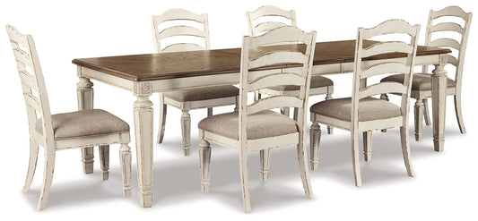 Realyn Dining Table and 6 Chairs Furniture Mart -  online today or in-store at our location in Duluth, Ga. Furniture Mart Georgia. View our lowest price today. Shop Now.