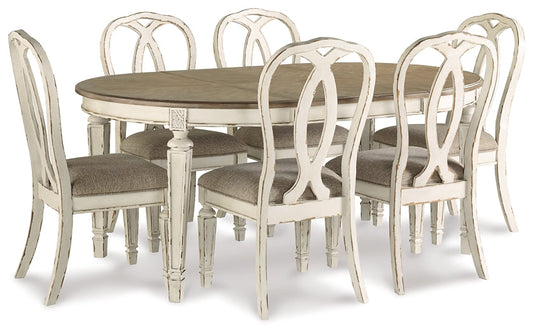 Realyn Dining Table and 6 Chairs Furniture Mart -  online today or in-store at our location in Duluth, Ga. Furniture Mart Georgia. View our lowest price today. Shop Now.