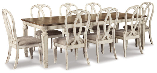 Realyn Dining Table and 8 Chairs Furniture Mart -  online today or in-store at our location in Duluth, Ga. Furniture Mart Georgia. View our lowest price today. Shop Now.
