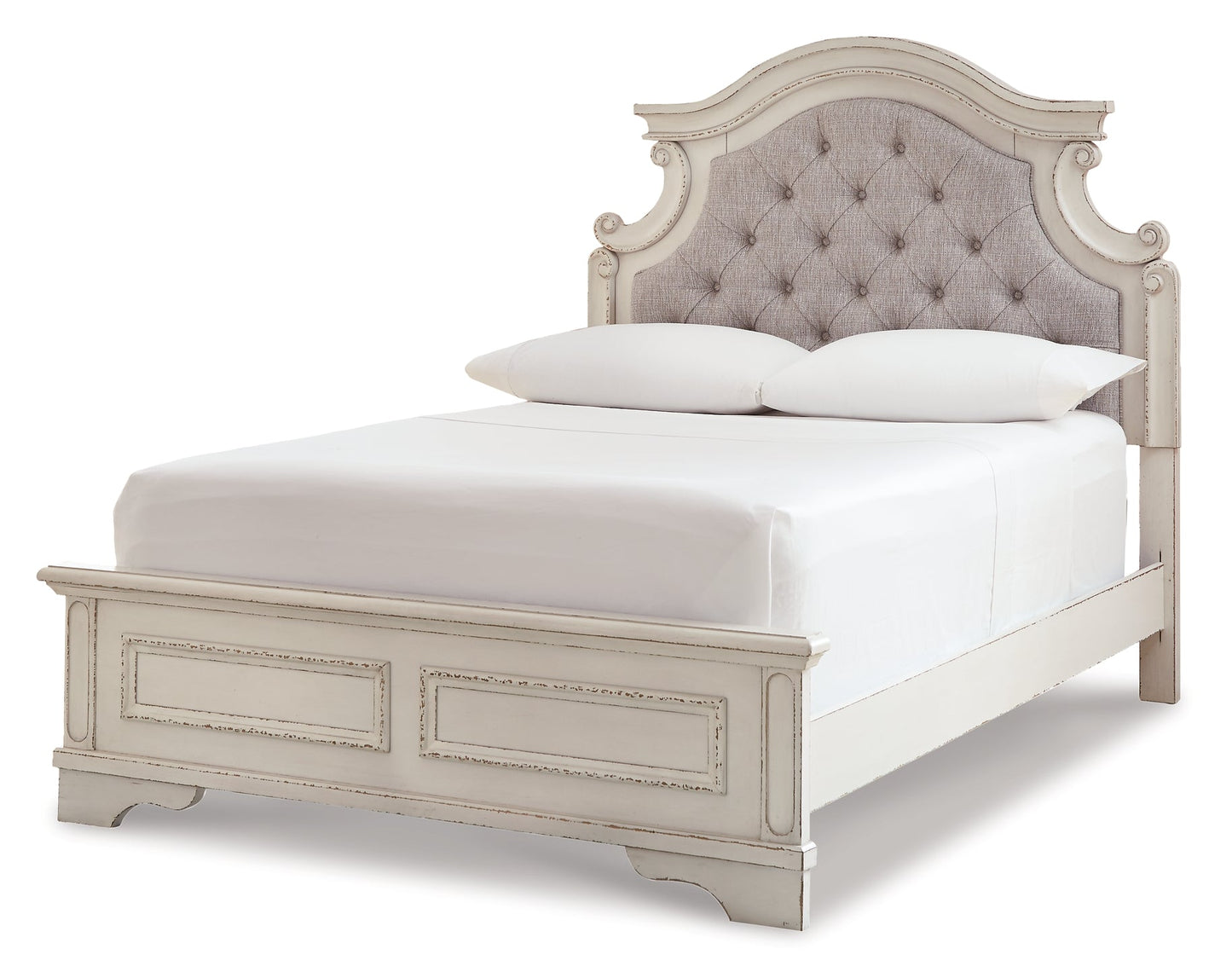 Realyn Full Panel Bed with Mirrored Dresser, Chest and Nightstand Furniture Mart -  online today or in-store at our location in Duluth, Ga. Furniture Mart Georgia. View our lowest price today. Shop Now. 