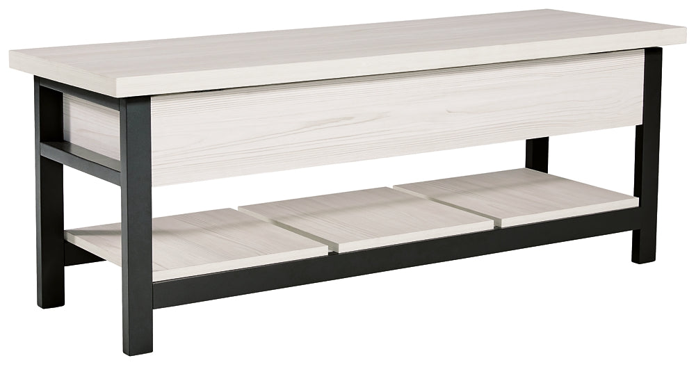 Rhyson Storage Bench Furniture Mart - online today or in-store at our location in Duluth, Ga. Furniture Mart Georgia. View our lowest price today. Shop Now.