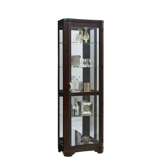 Sable Concave Front Mirrored Curio Furniture Mart -  online today or in-store at our location in Duluth, Ga. Furniture Mart Georgia. View our lowest price today. Shop Now.