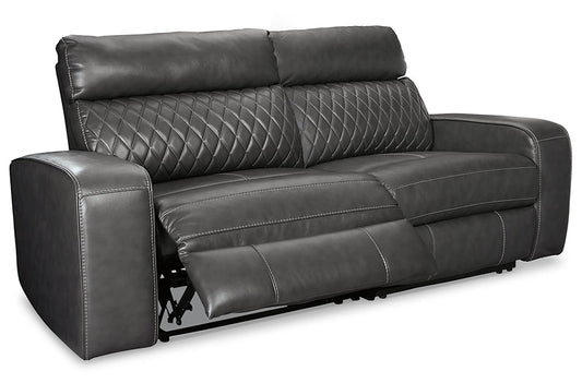 Samperstone 2-Piece Power Reclining Sectional Furniture Mart -  online today or in-store at our location in Duluth, Ga. Furniture Mart Georgia. View our lowest price today. Shop Now.