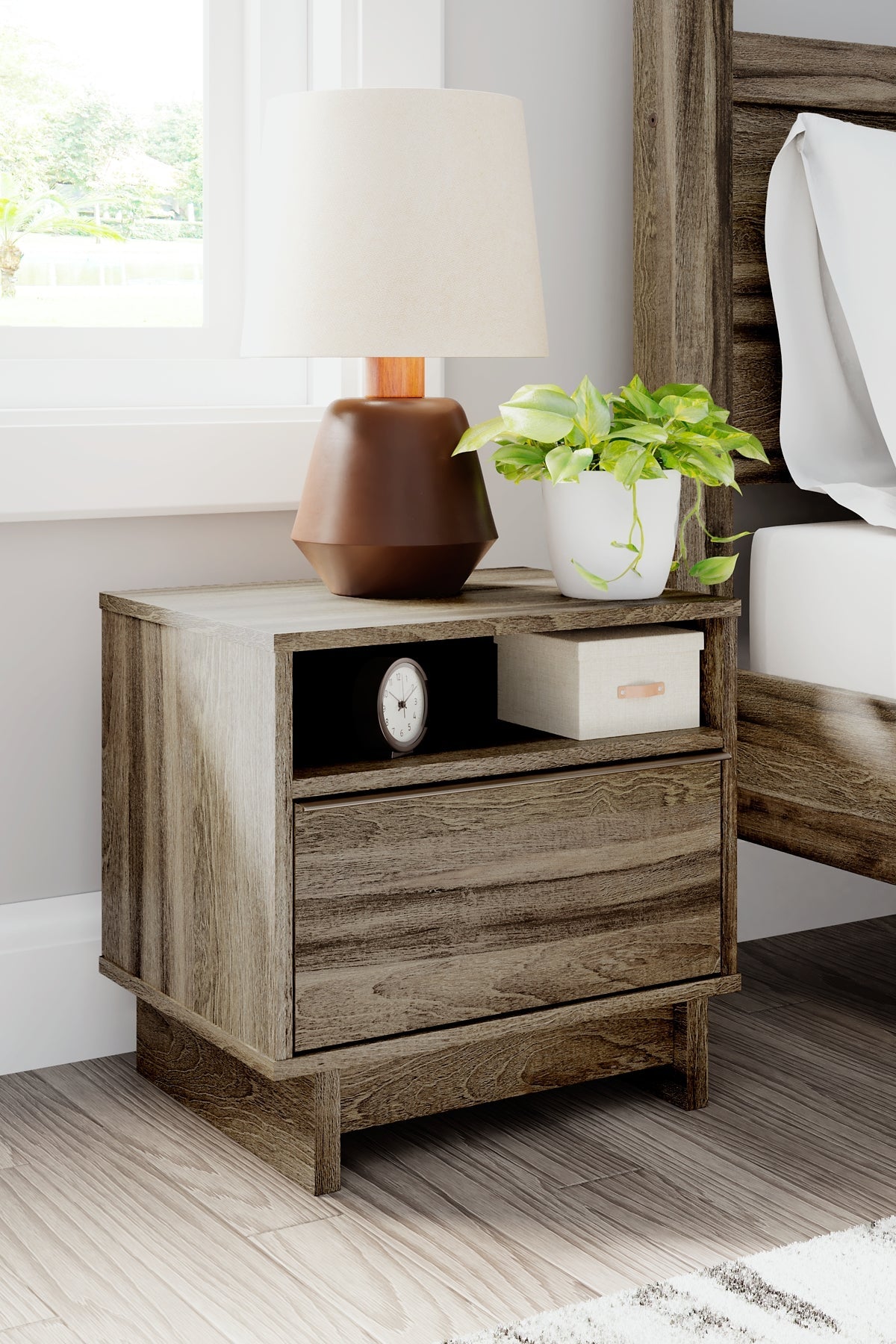 Shallifer One Drawer Night Stand Furniture Mart - online today or in-store at our location in Duluth, Ga. Furniture Mart Georgia. View our lowest price today. Shop Now.