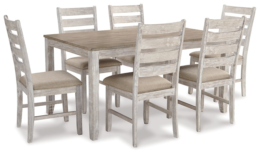 Skempton Dining Room Table Set (7/CN) Furniture Mart -  online today or in-store at our location in Duluth, Ga. Furniture Mart Georgia. View our lowest price today. Shop Now. 