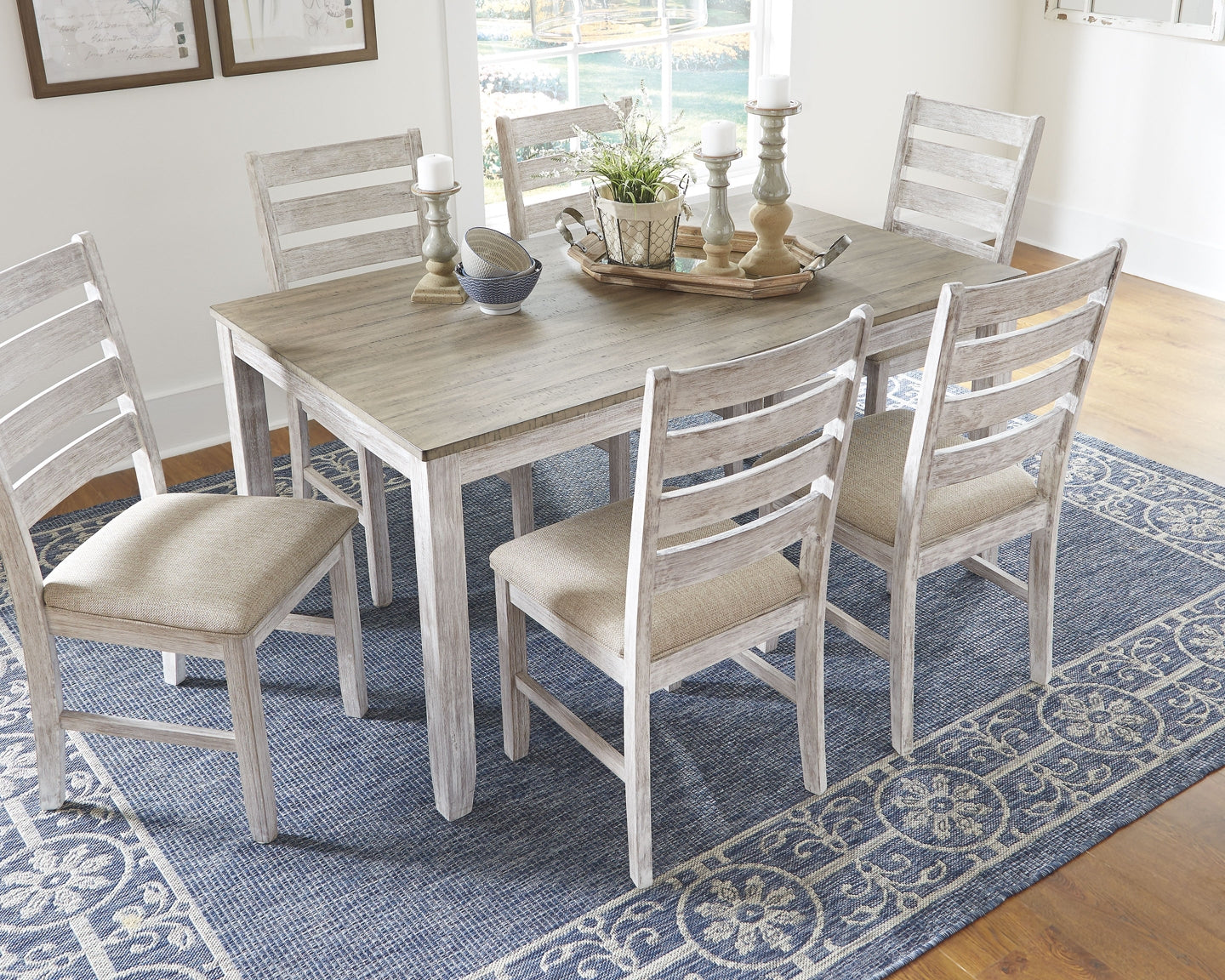 Skempton Dining Room Table Set (7/CN) Furniture Mart -  online today or in-store at our location in Duluth, Ga. Furniture Mart Georgia. View our lowest price today. Shop Now. 