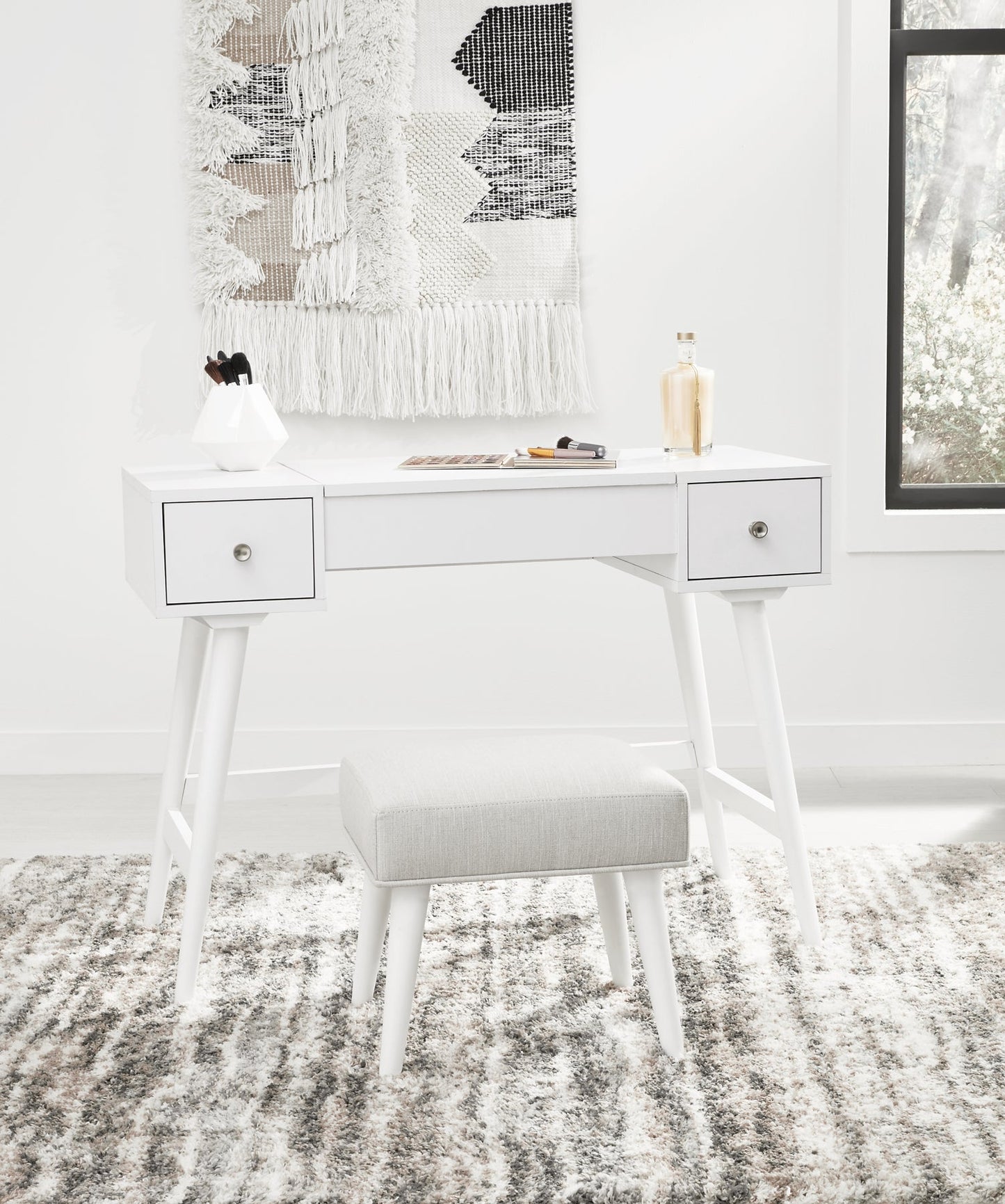 Thadamere Vanity/UPH Stool (2/CN) Furniture Mart -  online today or in-store at our location in Duluth, Ga. Furniture Mart Georgia. View our lowest price today. Shop Now. 