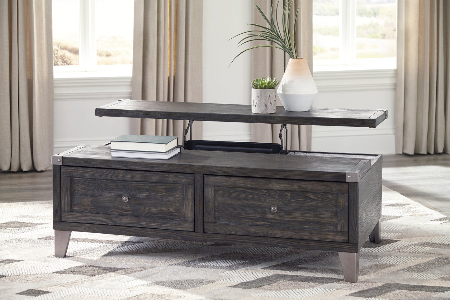 Todoe Lift Top Cocktail Table Furniture Mart - online today or in-store at our location in Duluth, Ga. Furniture Mart Georgia. View our lowest price today. Shop Now.