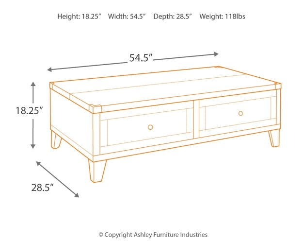 Todoe Lift Top Cocktail Table Furniture Mart - online today or in-store at our location in Duluth, Ga. Furniture Mart Georgia. View our lowest price today. Shop Now.