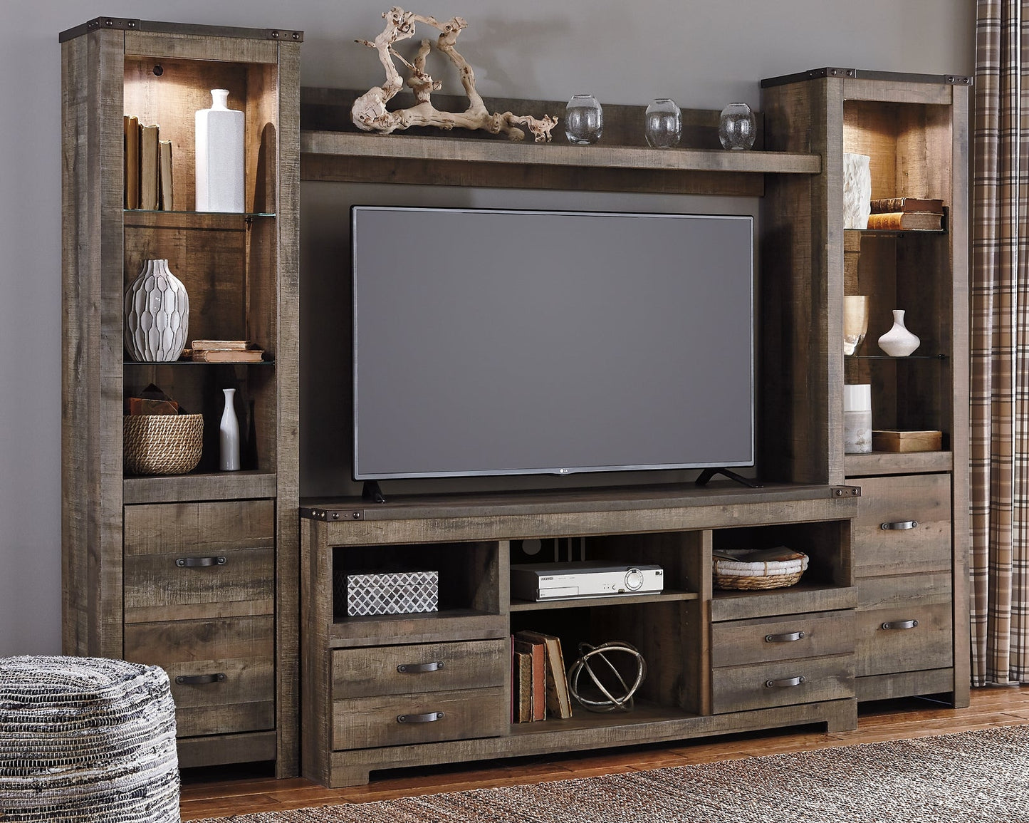 Trinell 4-Piece Entertainment Center Furniture Mart - online today or in-store at our location in Duluth, Ga. Furniture Mart Georgia. View our lowest price today. Shop Now.
