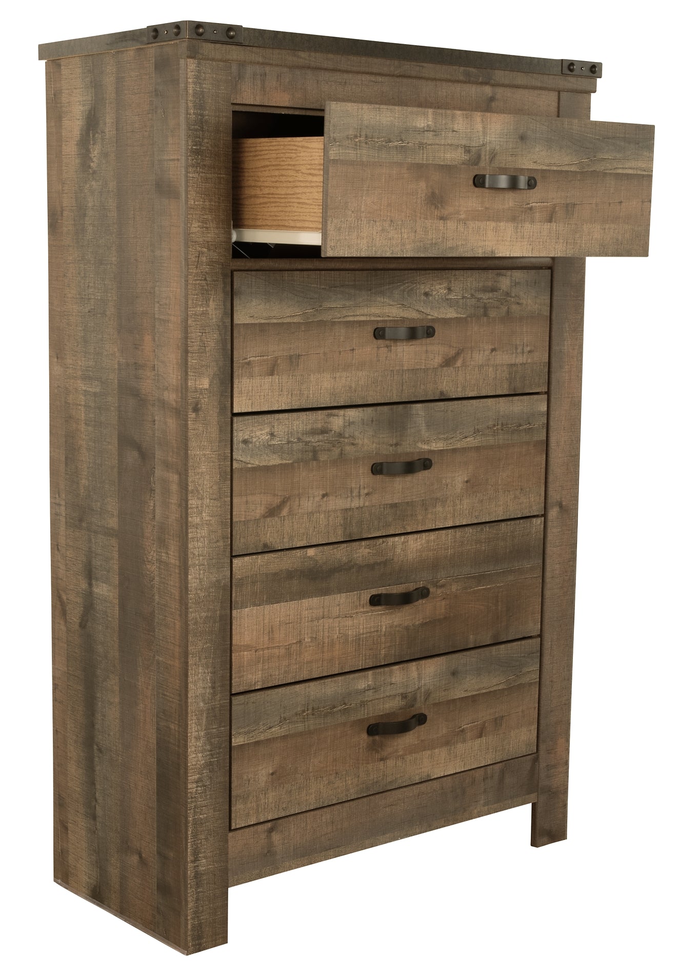 Trinell Five Drawer Chest Furniture Mart -  online today or in-store at our location in Duluth, Ga. Furniture Mart Georgia. View our lowest price today. Shop Now. 