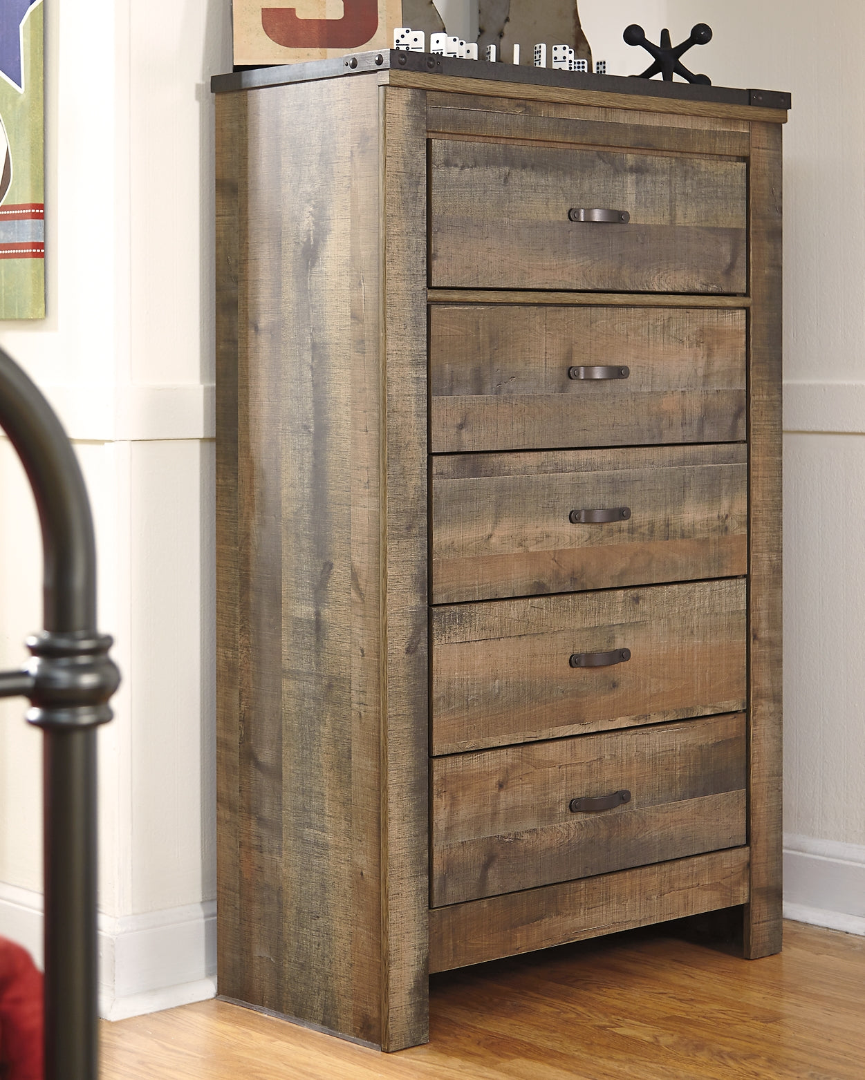 Trinell Five Drawer Chest Furniture Mart -  online today or in-store at our location in Duluth, Ga. Furniture Mart Georgia. View our lowest price today. Shop Now. 