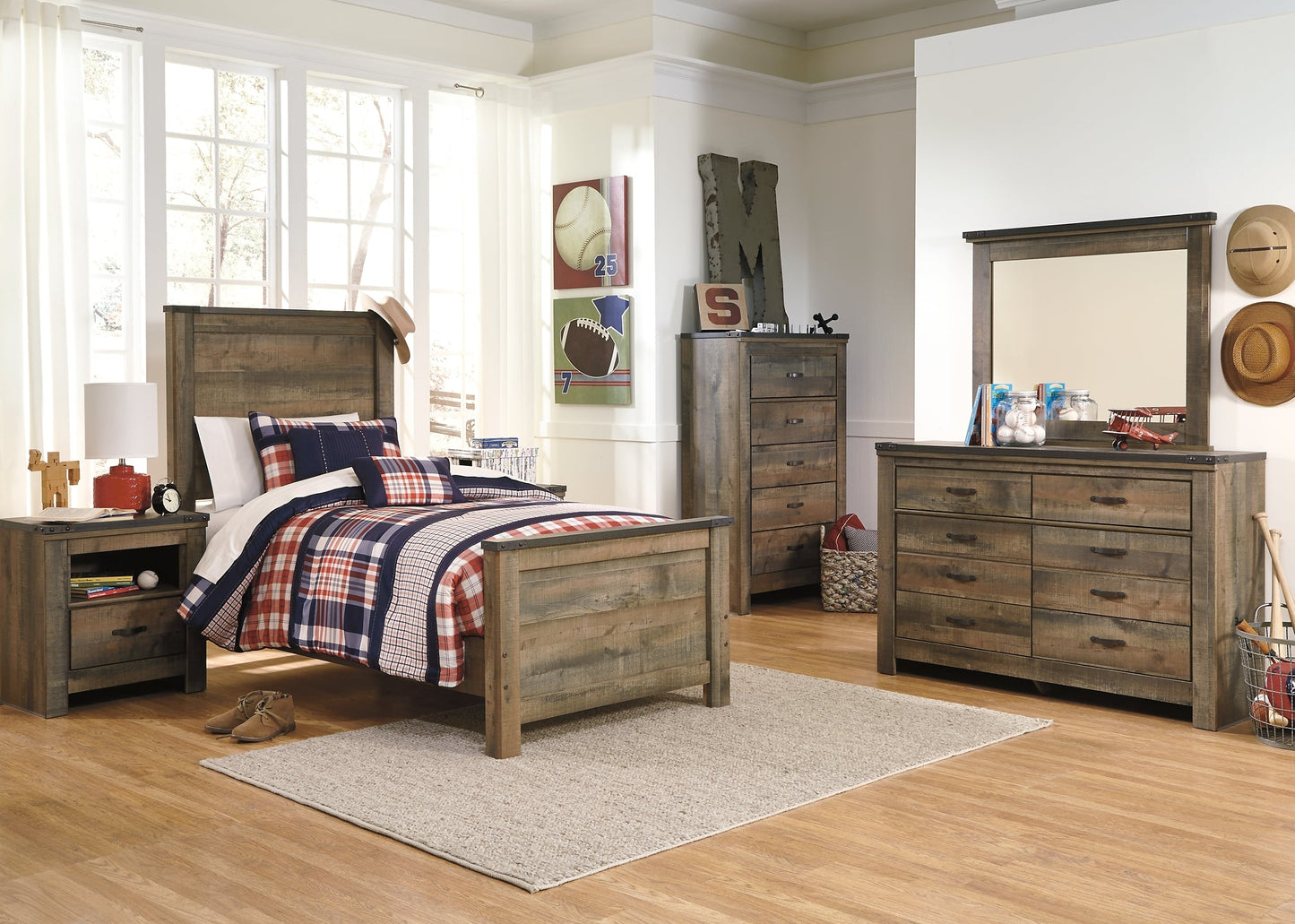 Trinell One Drawer Night Stand Furniture Mart -  online today or in-store at our location in Duluth, Ga. Furniture Mart Georgia. View our lowest price today. Shop Now. 