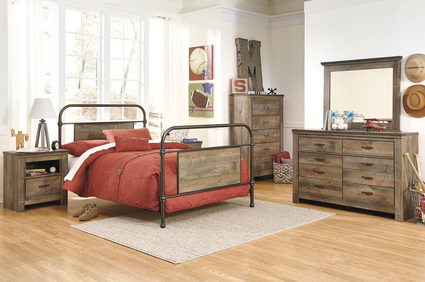 Trinell One Drawer Night Stand Furniture Mart -  online today or in-store at our location in Duluth, Ga. Furniture Mart Georgia. View our lowest price today. Shop Now. 