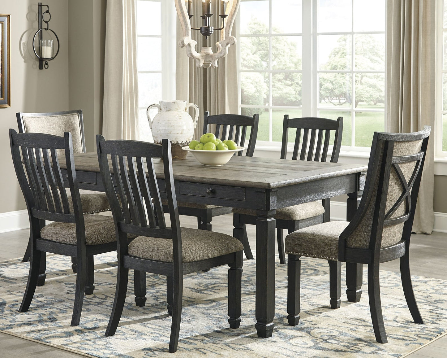 Tyler Creek Dining Table and 6 Chairs Furniture Mart - online today or in-store at our location in Duluth, Ga. Furniture Mart Georgia. View our lowest price today. Shop Now.